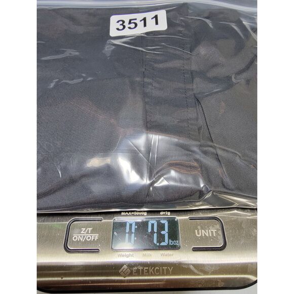 Comfort Shirt Clerical Collar Men's Black Long Sleeve Button Dress Shirt - 15.5 - Picture 8 of 8